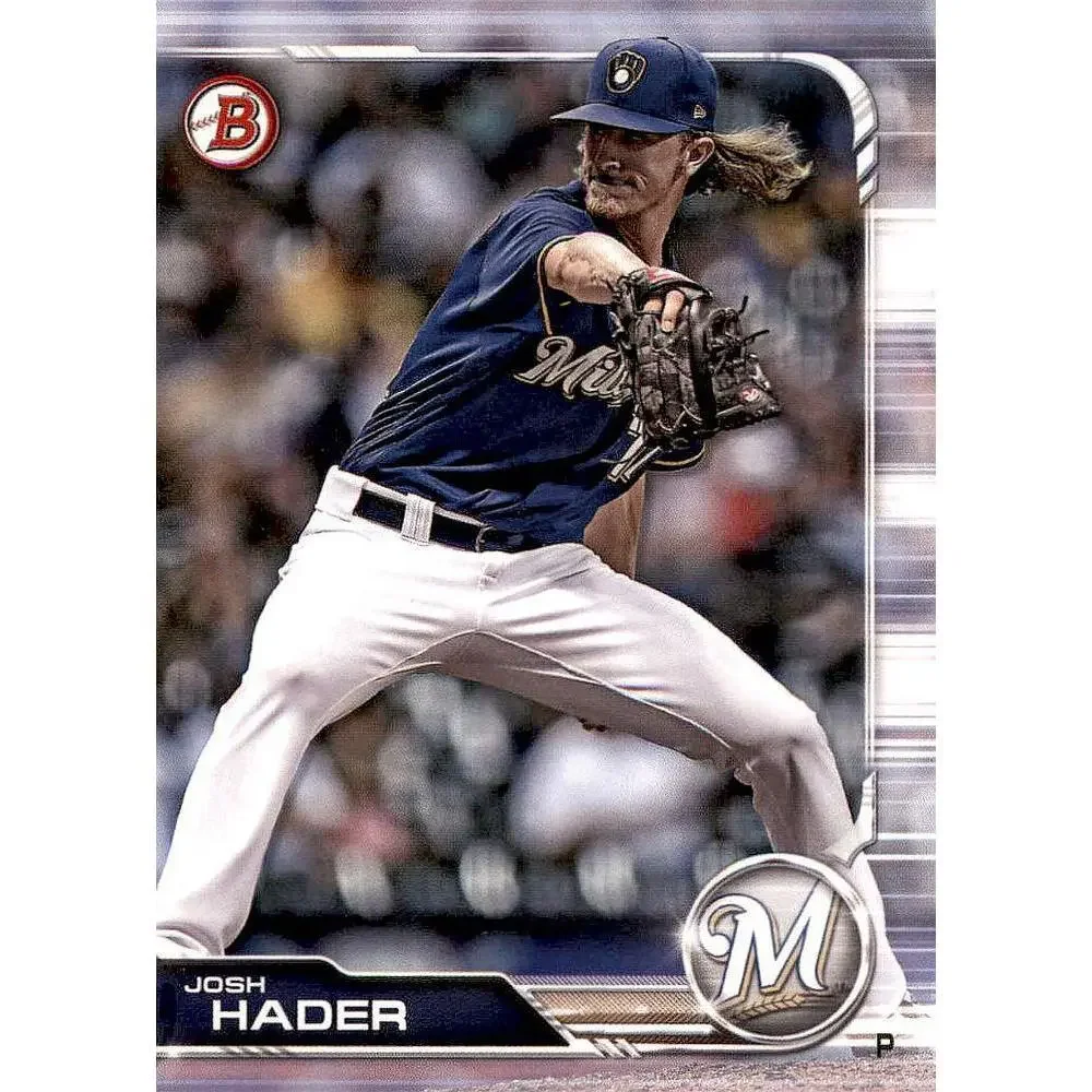 2019 Bowman Josh Hader #97 Milwaukee Brewers